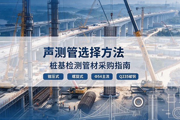 东丽区声测管选型标准