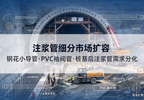 东丽区注浆管细分市场扩容，隧道钢花小导管、PVC 袖阀管、桩基后注浆管需求分化