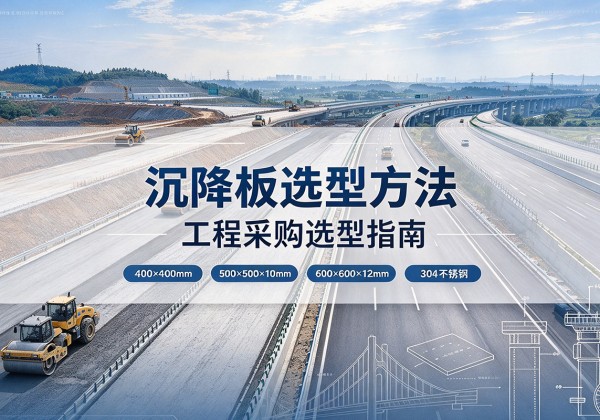 东丽区沉降板选择方法